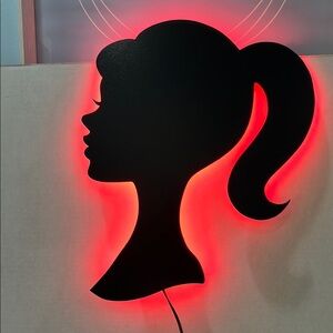 Barbie Lovers Illuminated Wall Decor
